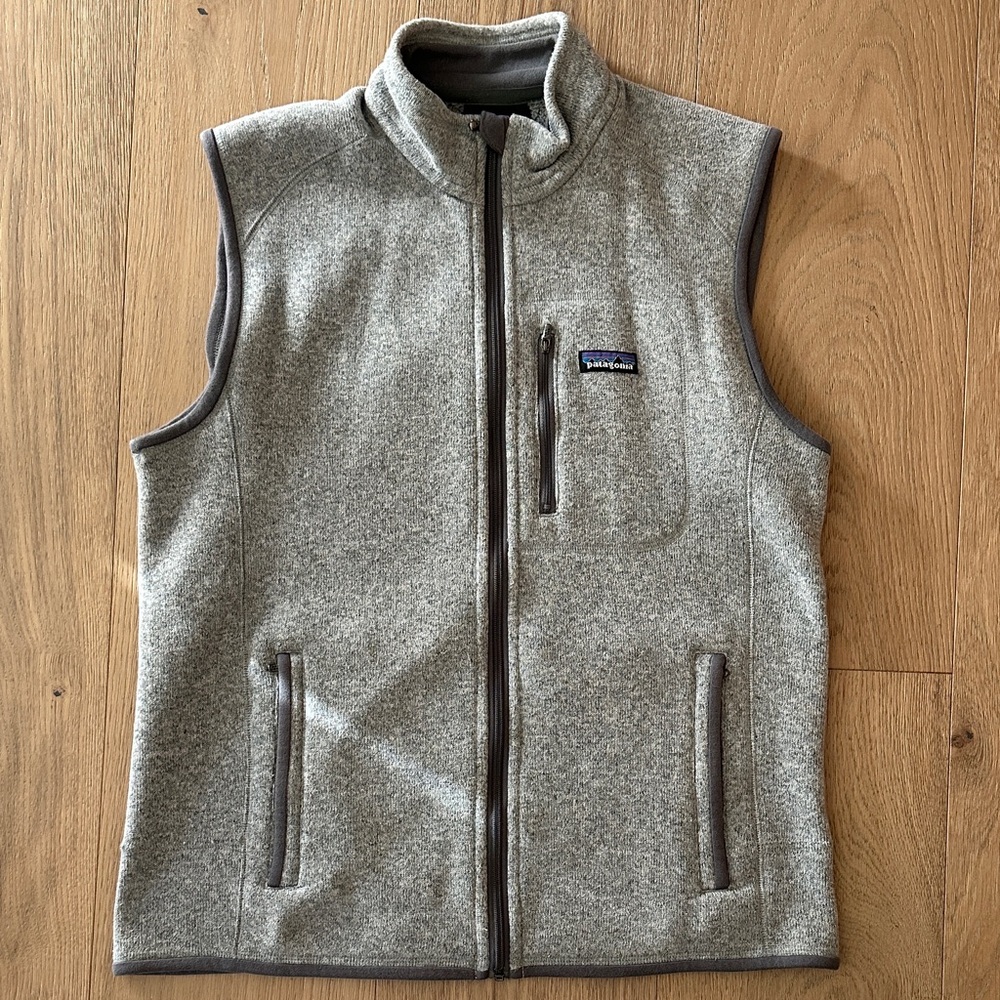 Patagonia Heather Gray Vest Men’s Large
